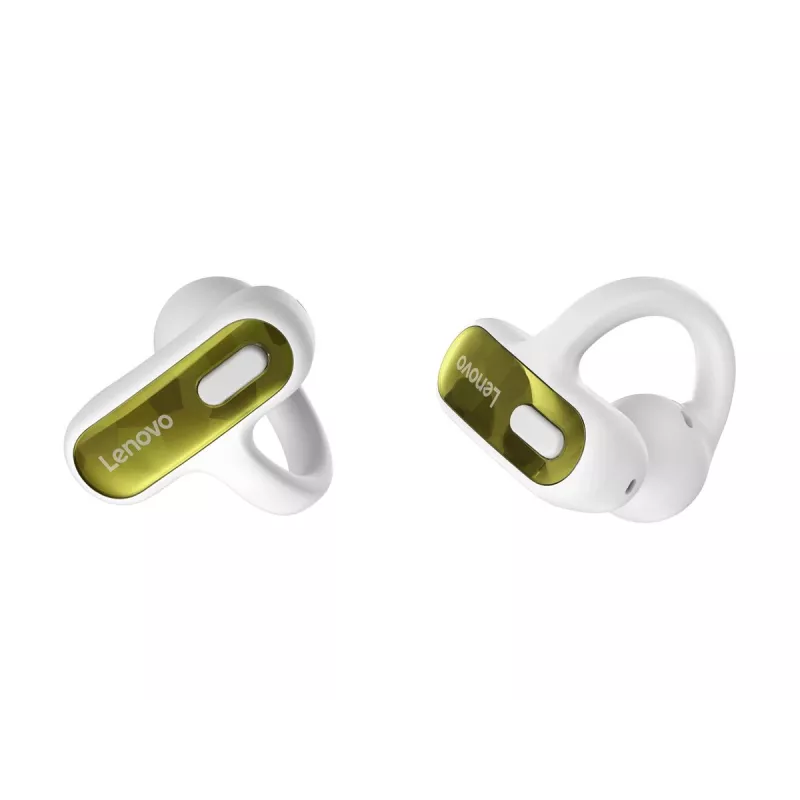 Lenovo X500 Open-Ear Clip-On Bluetooth Earbuds mit Mikrofon - Weiß