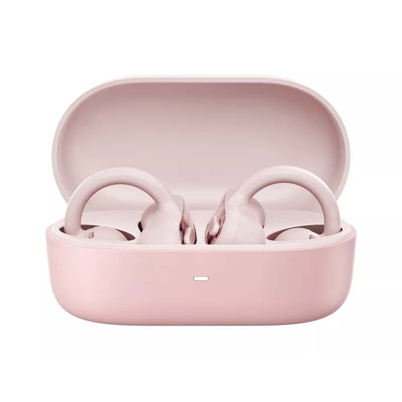 Lenovo X500 Open-Ear Clip-on Ohrhörer - Pink (Bluetooth 5.3, 30H Gesamtbatterie, IPX5)