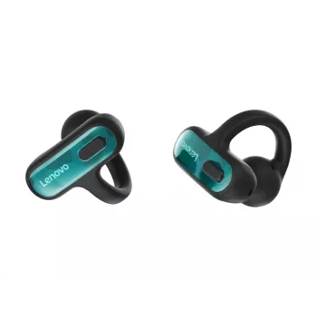 Lenovo X500 Open-Ear Clip-on Wireless Earbuds – Bluetooth 5.3, IPX5, 28h Akku, Schwarz