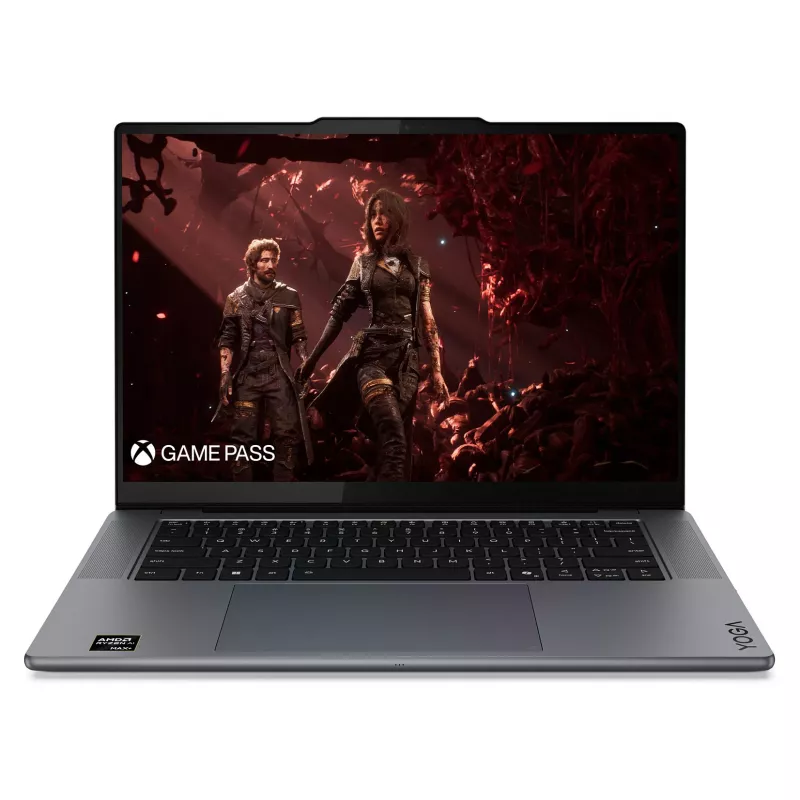 Lenovo Yoga 7 Pro 15ASH11 2-in-1 Laptop, 15,3 Zoll OLED Touch, AMD Ryzen AI MAX+ 388, 32GB RAM, 1TB SSD, Windows 11 Home, Storm Grey