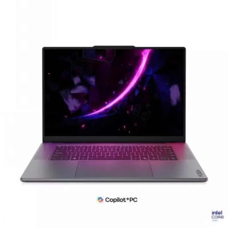 Lenovo Yoga Pro 9 16IPH11 16 Zoll Tandem OLED Touchscreen Laptop, Intel Core Ultra 9 386H, 64GB RAM, 1TB SSD, NVIDIA GeForce RTX 5070 12GB, Thunder Grey, Windows 11 Pro