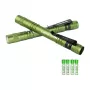 LEPRO 120023L-GN-2 LED-Taschenlampe, 2er-Pack, 1000 Lumen, zoombar, IPX4 wasserabweisend, 5 Modi, CREE XPE, Schwarz