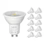 LEPRO 200084-DW-EU-10 GU10 dimmbare LED-Lampe, 4,5 W, 345 lm, 6500 K, 38°, 10 Stück