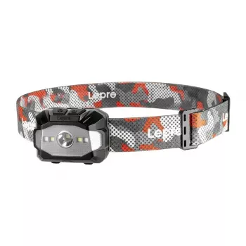 LEPRO 320023 300 lm wiederaufladbare Stirnlampe mit Rotlichtmodi