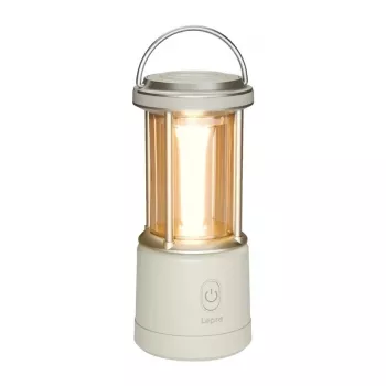 Lepro 330043-WH Campinglampe – 1000 Lumen wiederaufladbare LED-Laterne mit Powerbank, IPX4