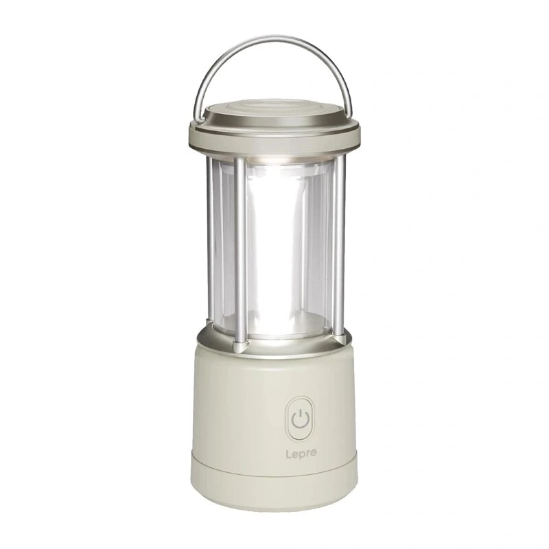 Lepro 330043-WH Campinglampe – 1000 Lumen wiederaufladbare LED-Laterne mit Powerbank, IPX4