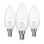 LEPRO 600059-WW-EU-3 LED-Lampe E14 C37 4,2W (40W-Äquivalent) 470lm 2700K Warmweiß 250° Abstrahlwinkel 3er-Pack