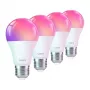 LEPRO B1-EU-4 E27 Wi-Fi LED-Lampen, 4er-Pack, 9W (60W-Äquivalent), 806lm, Warmweiß 2700K, Dimmbar, Smart Home kompatibel mit Alexa & Google Assistant