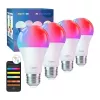 LEPRO B2 E27 Wi-Fi LED-Lampe Smart RGB+CCT 9W (60W-Äquivalent) 806lm Tunable White 2700K-6500K