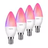 LEPRO BC1-EU-4 C37 RGBCW Wi-Fi LED-Lampe E14 4,5W 400lm Tunable White + RGB Smart Kerzenlampe