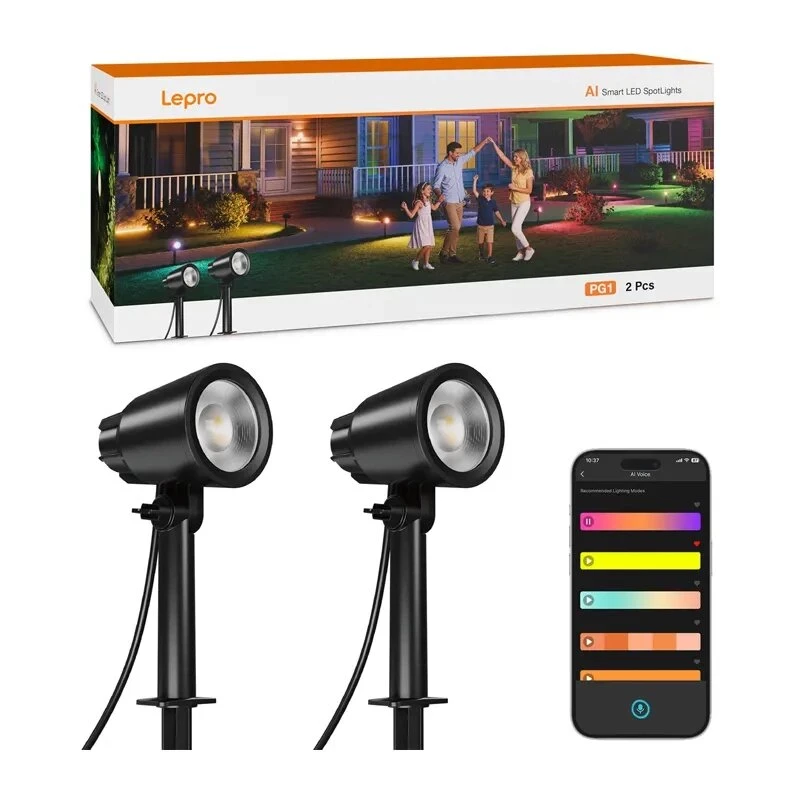 Lepro PG1-2 16W 500lm LED Gartenleuchte