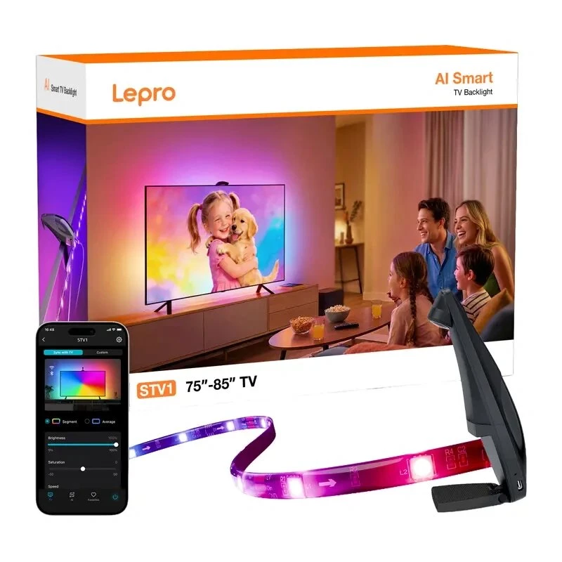 Lepro STV1 Wi-Fi LED-Streifen 5m – RGB Smart Light, Alexa & Google Assistant kompatibel
