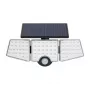 LEPRO WL4000 Solarleuchte – 4000LM, IP65, 18W Solarmodul mit Bewegungssensor und Fernbedienung, 5M Kabel