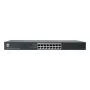 LevelOne GEU-1632 16-Port Gigabit Unmanaged Switch, 19-Zoll Rackmontage, Metallgehäuse