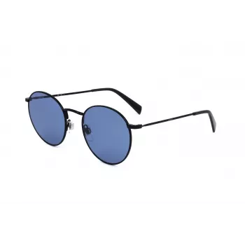 LEVI'S LV-1005-S-08A Unisex Sonnenbrille - Klassischer rechteckiger Acetatrahmen - UV400 graue Polycarbonatgläser - 52/21/145 mm