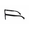 LEVI'S LV-1015-S-807 Damen eckige Sonnenbrille - Schwarzer Rahmen, graue Gläser, UV400-Schutz