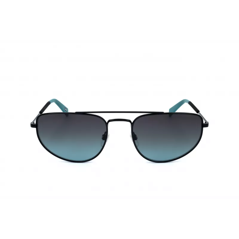LEVI'S LV-1018-S-807 Unisex-Sonnenbrille, Schwarzer Rahmen, Graue Gläser, 59 mm