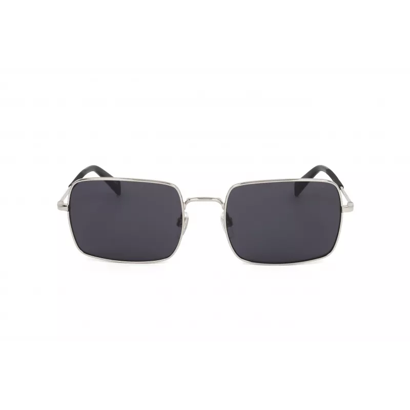 LEVI'S LV-1019-S-IR Unisex Sonnenbrille - Schwarzer Rahmen, Graue Gläser, 57 mm