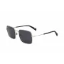 LEVI'S LV-1019-S-IR Unisex Sonnenbrille - Schwarzer Rahmen, Graue Gläser, 57 mm