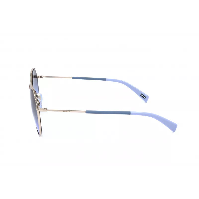 LEVI'S LV-1020-S-3YG Unisex Sonnenbrille Havana Braun Rechteckig 57mm