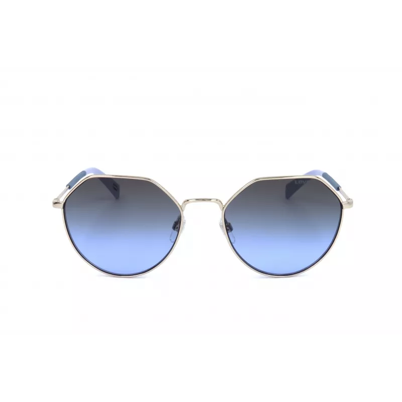 LEVI'S LV-1020-S-3YG Unisex Sonnenbrille Havana Braun Rechteckig 57mm
