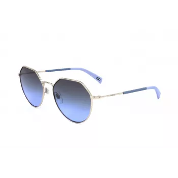 LEVI'S LV-1020-S-3YG Unisex Sonnenbrille Havana Braun Rechteckig 57mm