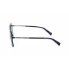 LEVI'S LV-1021-S-807 Unisex-Sonnenbrille - Schwarzer Acetatrahmen, graue Polycarbonatgläser, 58 mm