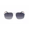 Levi's LV-1021-S-RD Unisex Sonnenbrille - Schwarzer Rahmen, Graue Gläser, 58 mm