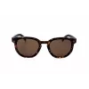 LEVI'S LV-1022-S-086 Unisex Rechteck-Sonnenbrille - Havana-Gestell, braune Gläser, 51 mm