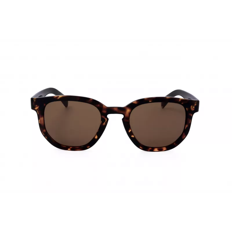 LEVI'S LV-1022-S-086 Unisex Rechteck-Sonnenbrille - Havana-Gestell, braune Gläser, 51 mm