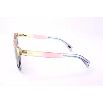 LEVI'S LV-1023-S-F74 Unisex Sonnenbrille Havanna Acetatrahmen Graue Polycarbonatgläser 53mm
