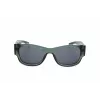 LEVI'S LV-1033-S-1ED Unisex Rechteck-Sonnenbrille - Schwarzer Rahmen Graue Gläser 53mm
