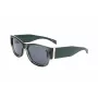 LEVI'S LV-1033-S-1ED Unisex Rechteck-Sonnenbrille - Schwarzer Rahmen Graue Gläser 53mm