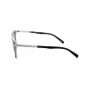 LEVI'S LV-5017-S-80S Damen-Sonnenbrille, eckig, graue Gläser, 55 mm