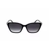 LEVI'S LV-5017-S-80S Damen-Sonnenbrille, eckig, graue Gläser, 55 mm