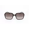 LEVI'S LV-5018-S-MS5 Damen Rechteck-Sonnenbrille - Havanna/Schildpatt Acetatrahmen, Braune Polycarbonat-Gläser, UV400-Schutz, 54/20/145 mm
