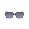 LEVI'S LV-5018-S-WOI Damen-Sonnenbrille Havana Acetatrahmen Braune Verlaufsgläser 54mm