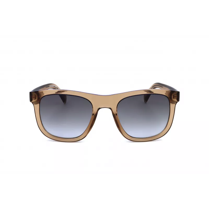 LEVI'S LV1023S09GB Unisex Sonnenbrille - Matt Schwarzer Rahmen, Graue Gläser, 53 mm