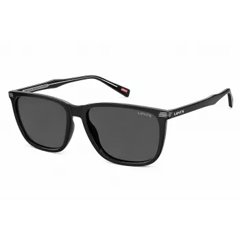 Levi's LV5020S807F7I Herren eckige Acetat-Sonnenbrille - Havana/Grün - 57/17/145 mm