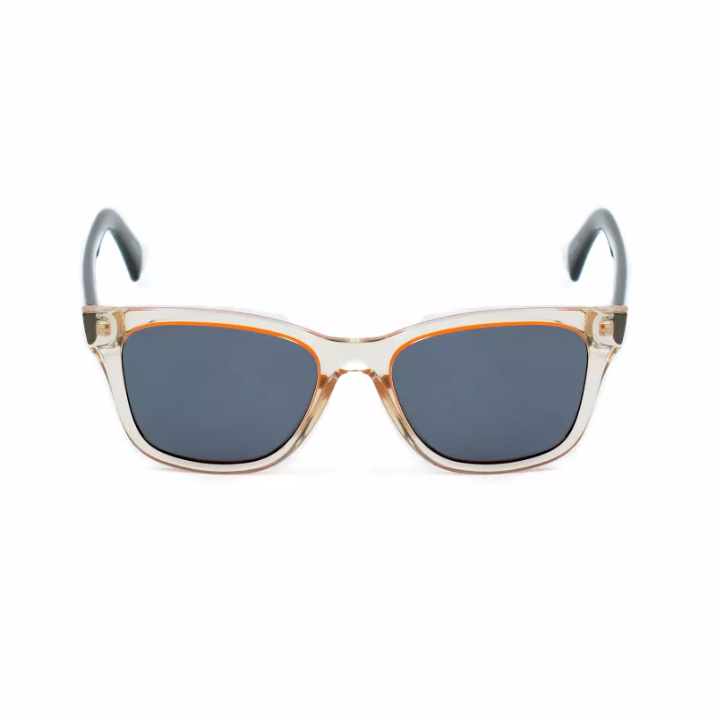 LEVIS LV1002S40GF3I Unisex Sonnenbrille - Schwarzer Rahmen, Graue Gläser, 53 mm