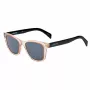 LEVIS LV1002S40GF3I Unisex Sonnenbrille - Schwarzer Rahmen, Graue Gläser, 53 mm