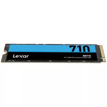 LEXAR NM710 500GB M.2 2280 PCIe Gen4x4 NVMe SSD - 5000MB/s Lesen, 2600MB/s Schreiben