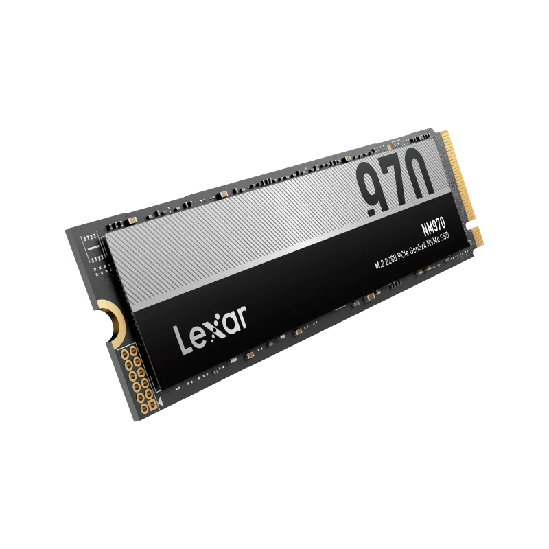 Lexar NM970 1TB PCIe Gen5x4 M.2 2280 NVMe SSD - 11000MB/s Lesen, 10000MB/s Schreiben