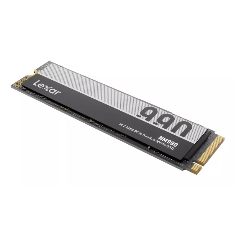 Lexar NM990 2TB M.2 NVMe PCIe Gen5 Interne SSD - 14000MB/s Lesen, 10000MB/s Schreiben