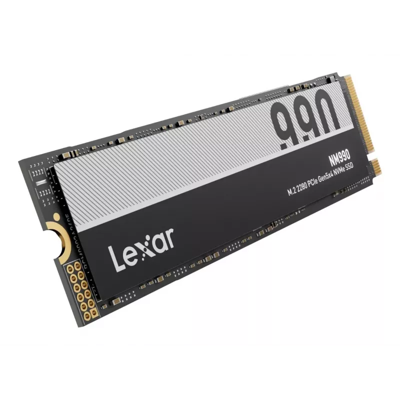 Lexar NM990 2TB M.2 NVMe PCIe Gen5 Interne SSD - 14000MB/s Lesen, 10000MB/s Schreiben