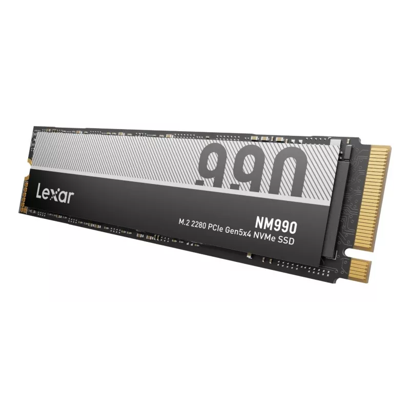 Lexar NM990 2TB M.2 NVMe PCIe Gen5 Interne SSD - 14000MB/s Lesen, 10000MB/s Schreiben