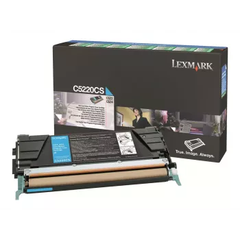 Lexmark C5220CS Cyan Toner Cartridge - Original - für C522, C524, C530, C532, C534
