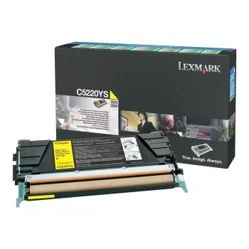 Lexmark C5220YS Gelb Tonerkartusche für C522, C524, C530, C532, C534