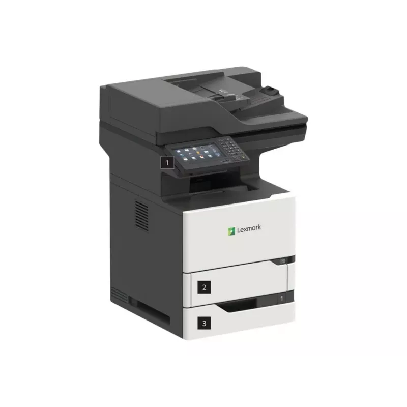 Lexmark MX721adhe Multifunktions-Schwarzweiß-Laserdrucker