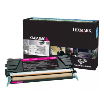 Lexmark X746A1MG Original Toner Cartridge Magenta für X746de, X748de, X748de LDS, X748de Statoil, X748dte
